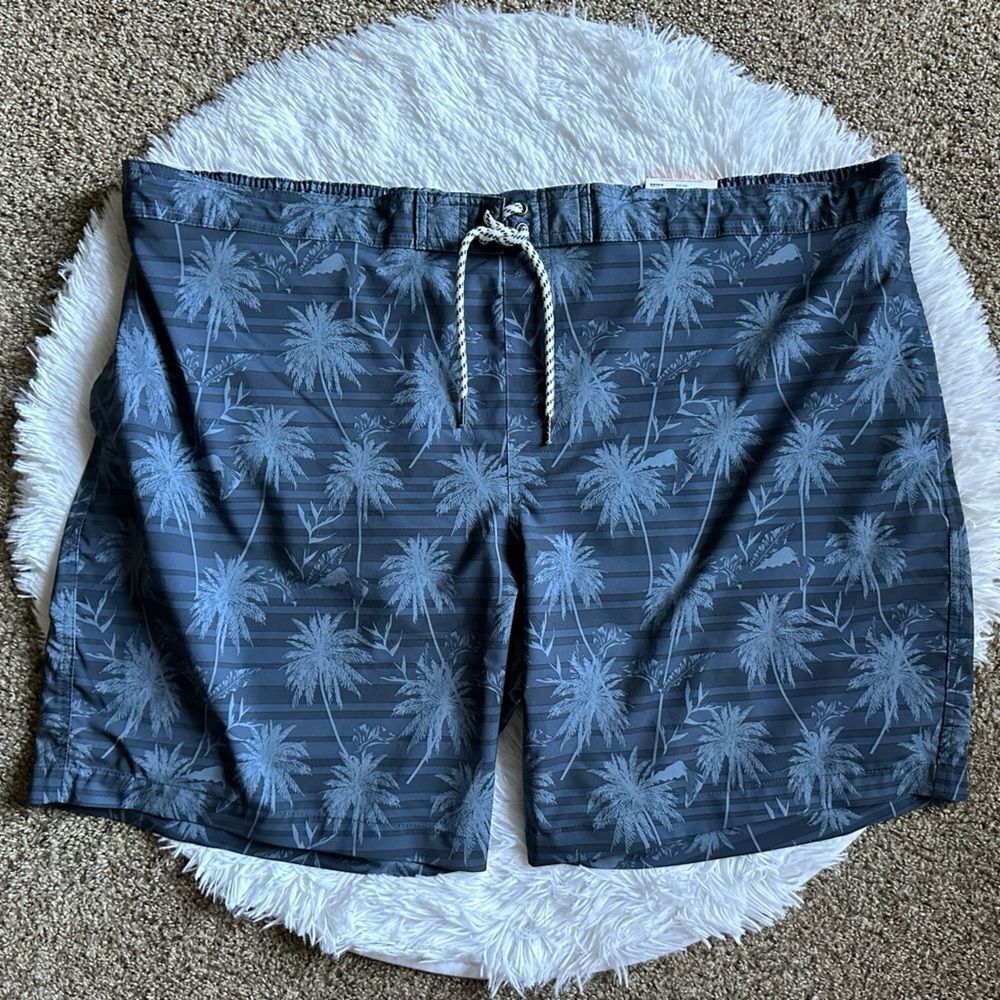 Sonoma Board Shorts Swim Trunks New Palm Trees Mens Size 3X‎ B